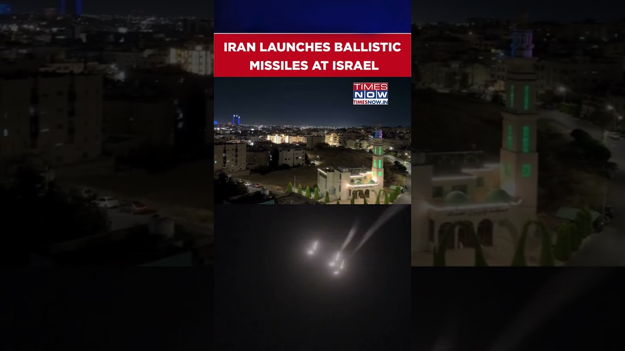Iran Strikes Israel With Ballistic Missiles After Beirut Airstrikes; Tensions Soar #shorts