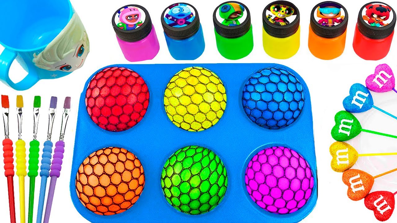 Satisfying Video l DIY How To Make Rainbow Oddly Glitter Oven Sprunki Slime Set with ASMR Sounds