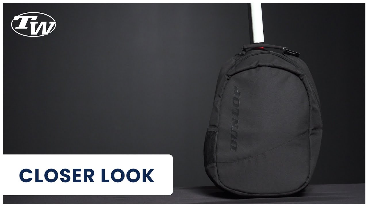 Take a closer look at the Dunlop Club Tennis Backpack