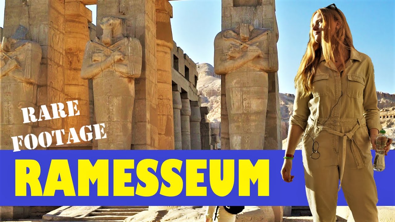 RAMESSEUM - FACTS ABOUT TEMPLE OF RAMSES II. Ancient Egypt documentary