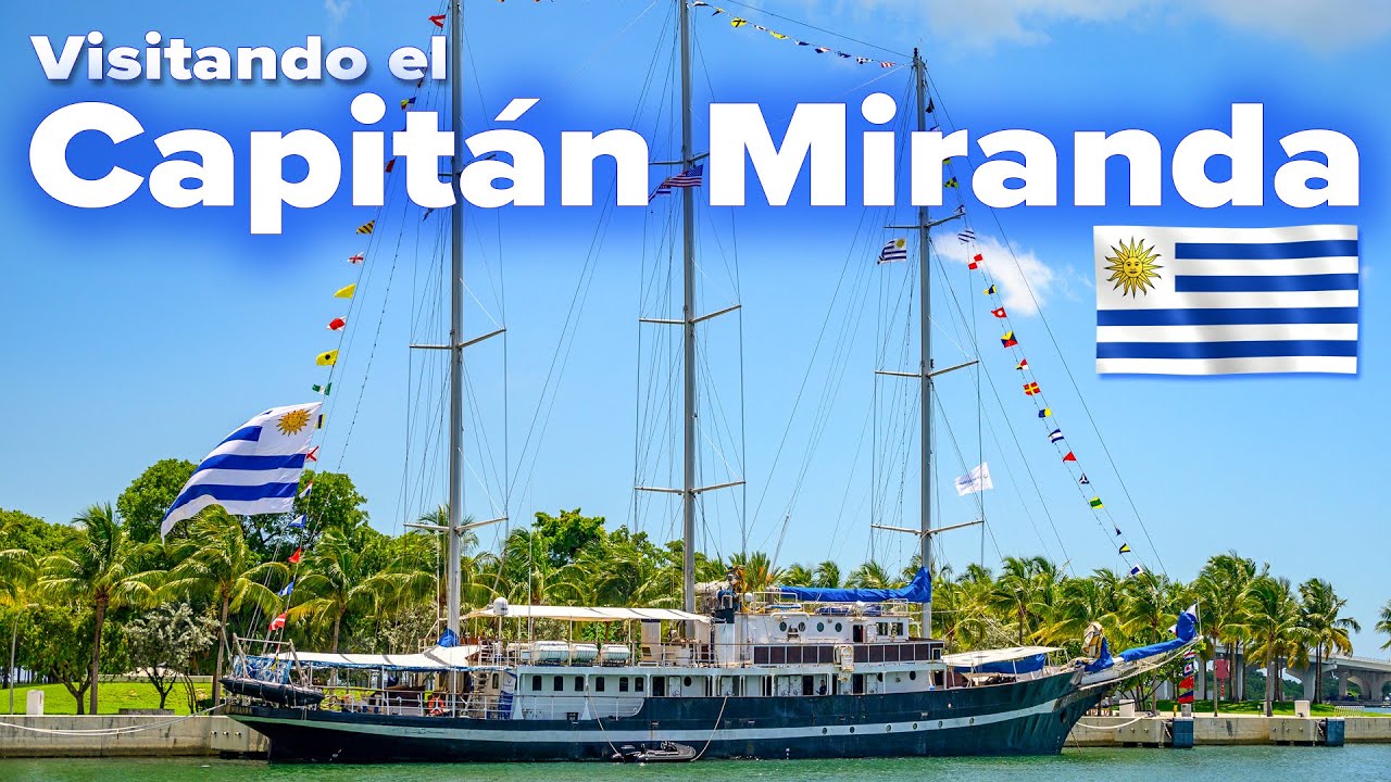 Capitán Miranda visita Miami. #uruguay