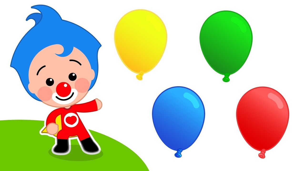 M&aacute;quina de Globos Saltarina #1 🎈🌈 Video Educativo | Plim Plim