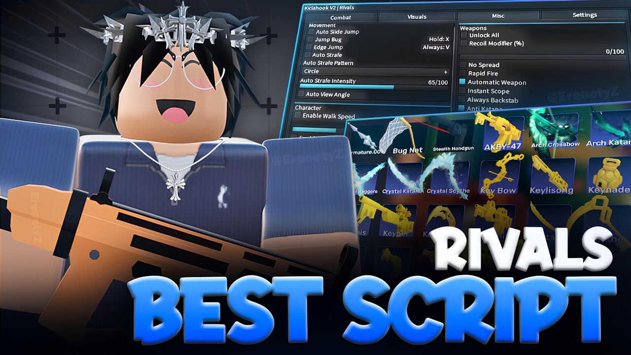 BEST FREE RIVALS SCRIPT | Unlock All, WallBang, Skin Changer, Rage Bot, Silent Aim