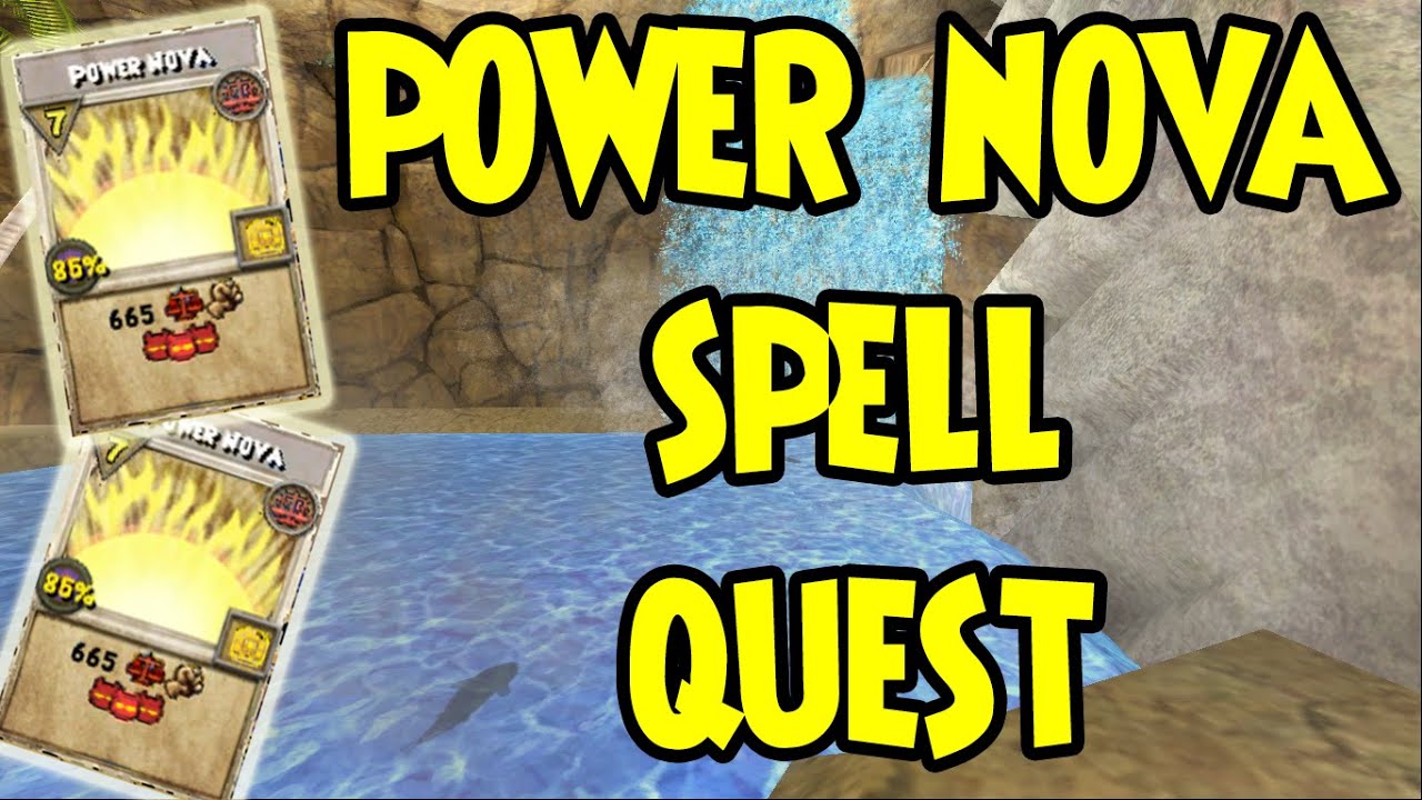 Wizard101: ⚖️ POWER NOVA - Lv. 48 BALANCE Spell Quest ⚖️