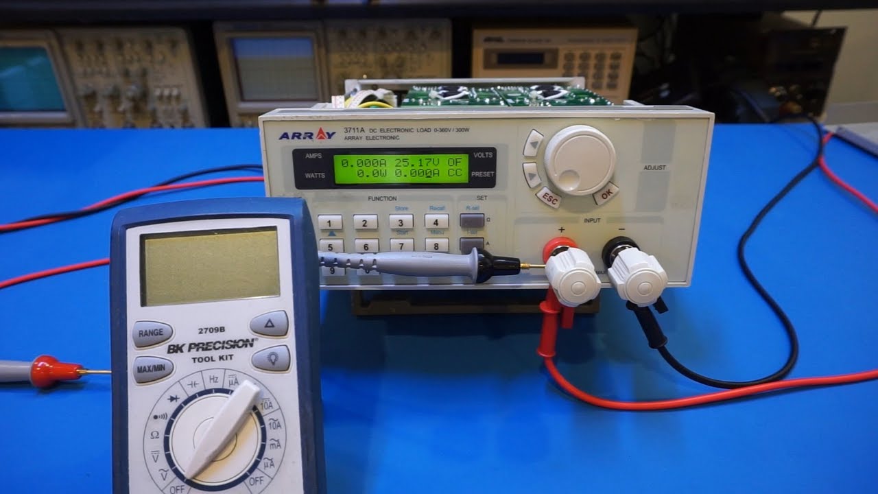 Array 3711A Electronic Load Testing – Tips and Pitfalls