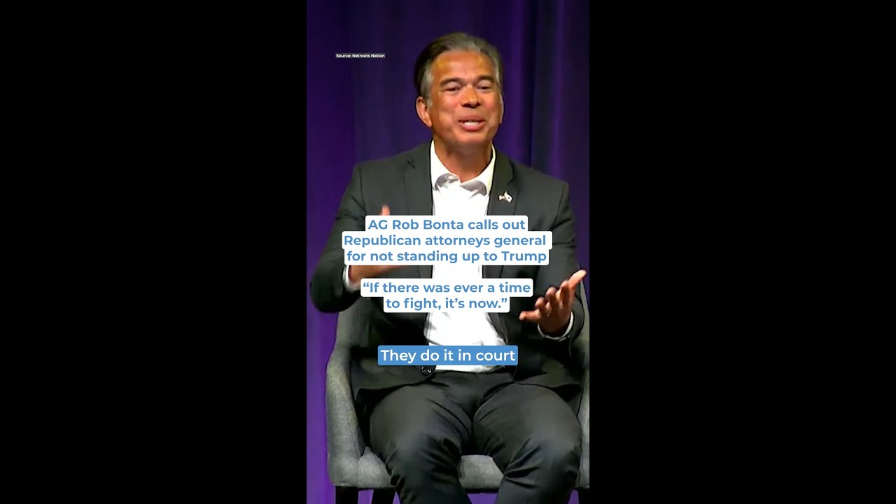 CA AG Rob Bonta calls out Republican AGs