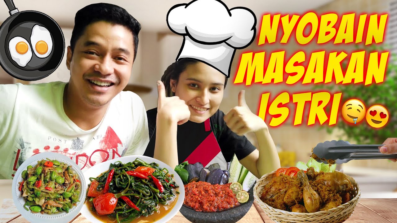 NYOBAIN MASAKAN ISTRI PERTAMA KALI!!!