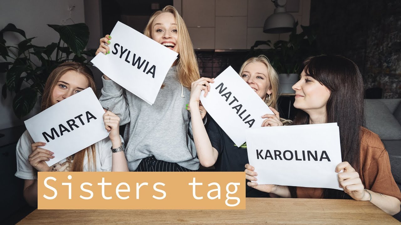 SISTERS TAG  ❤️💜💚
