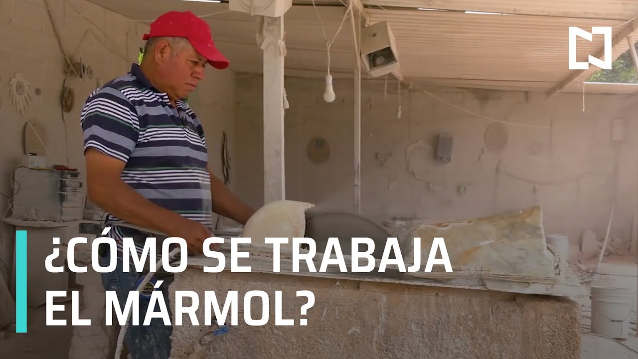 Taller de mármol en Tecali de Herrera, Puebla - Expreso de la Mañana
