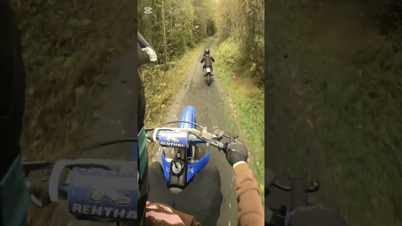 some slow laps on idkerbergets backyard track#niceridewhitboysen