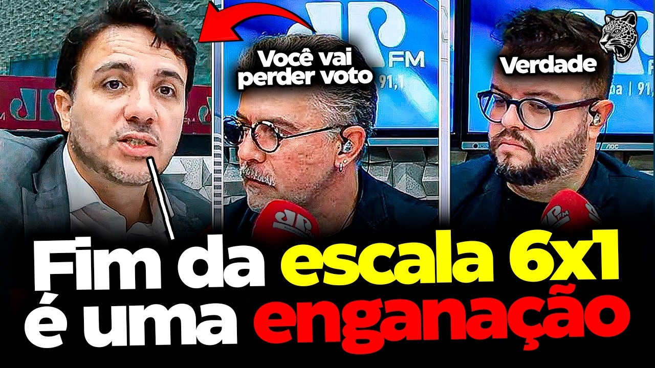 RENAN SANTOS é QUESTIONADO sobre FIM DA ESCALA 6X1
