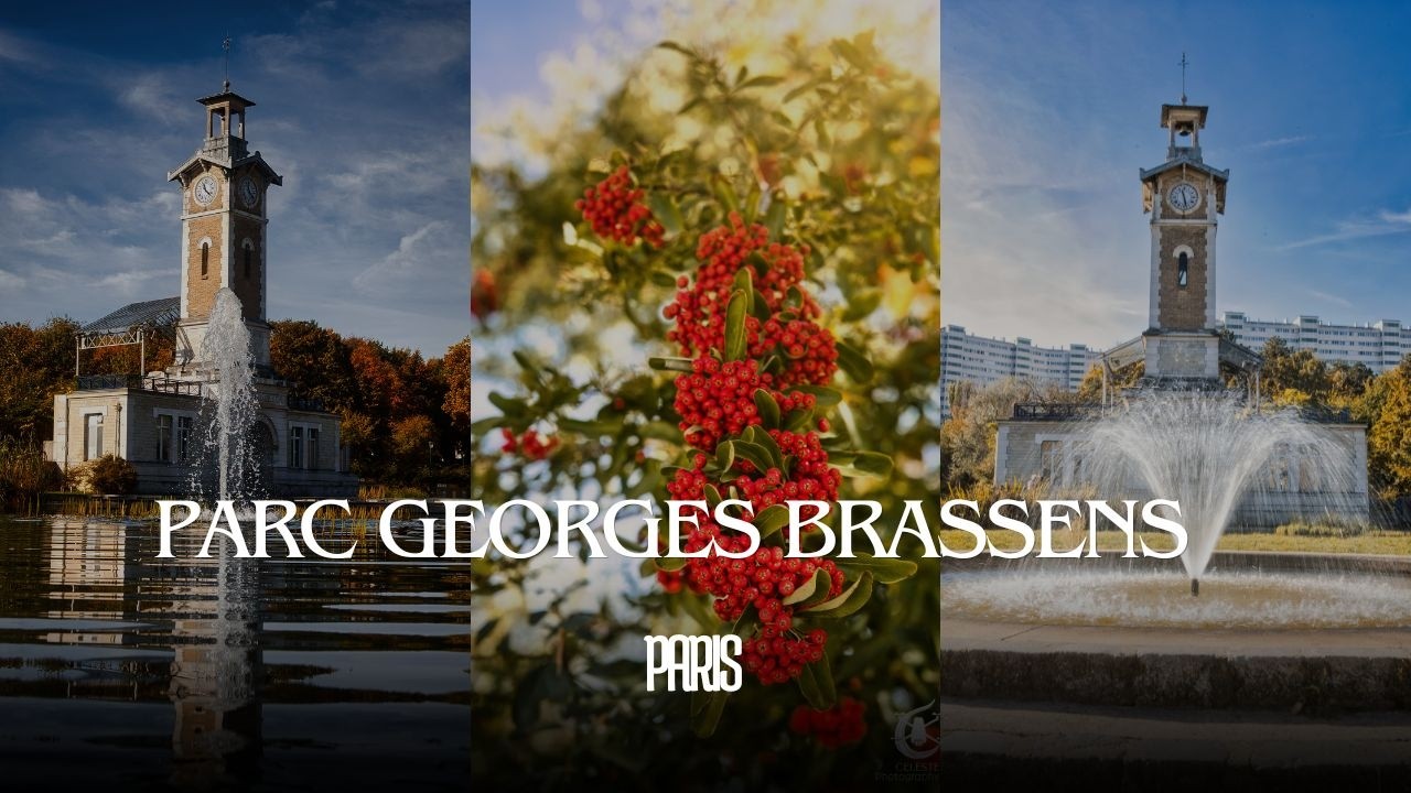 Parc Georges Brassens 4k