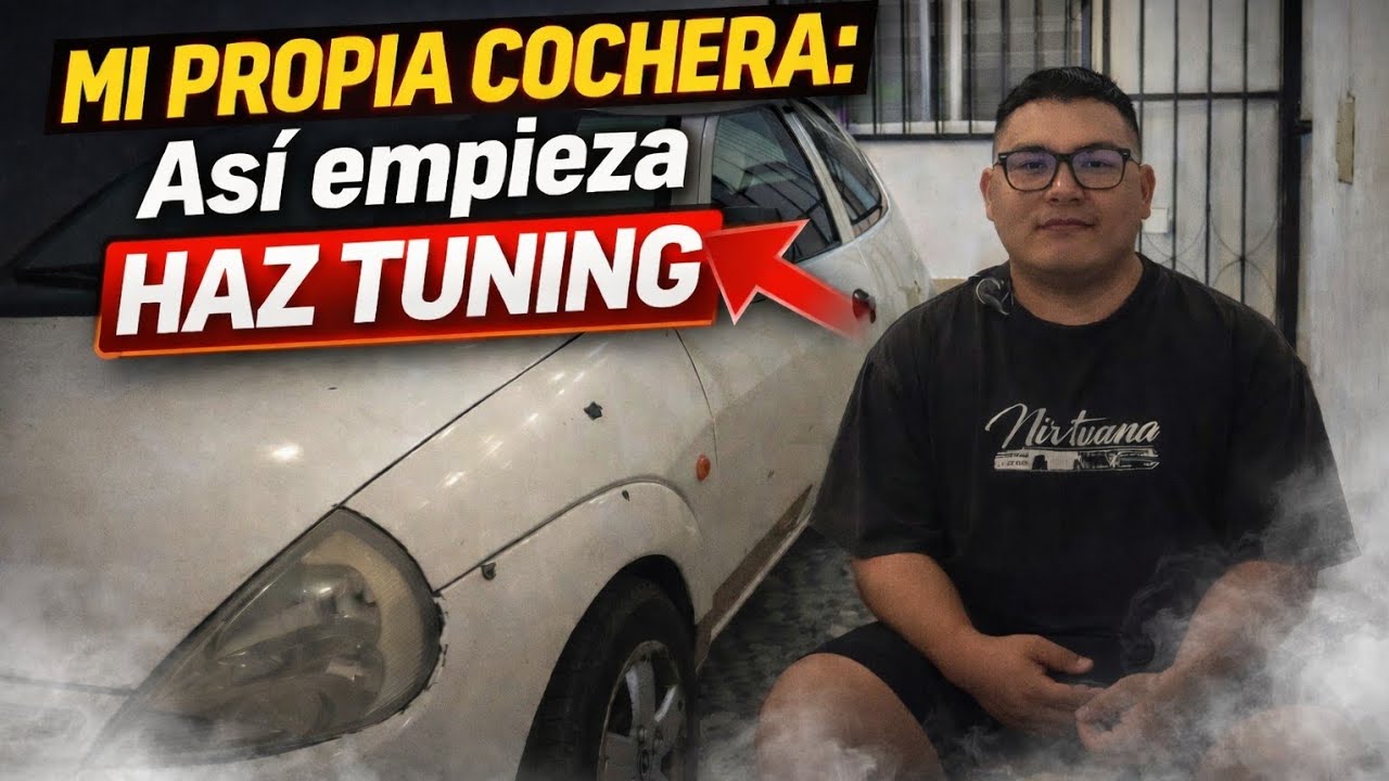 El inicio del proyecto: Mi cochera se convierte en taller.