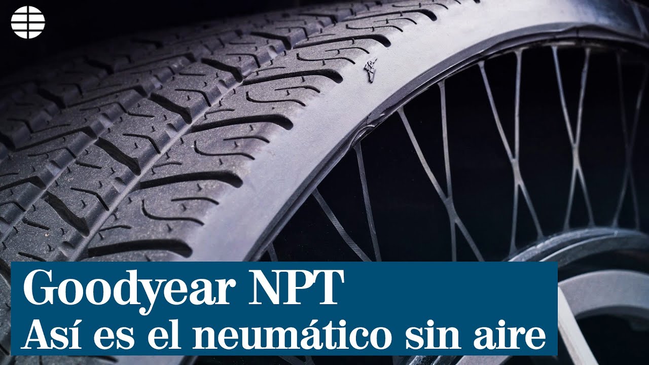Goodyear NPT. Así es el neumático sin aire