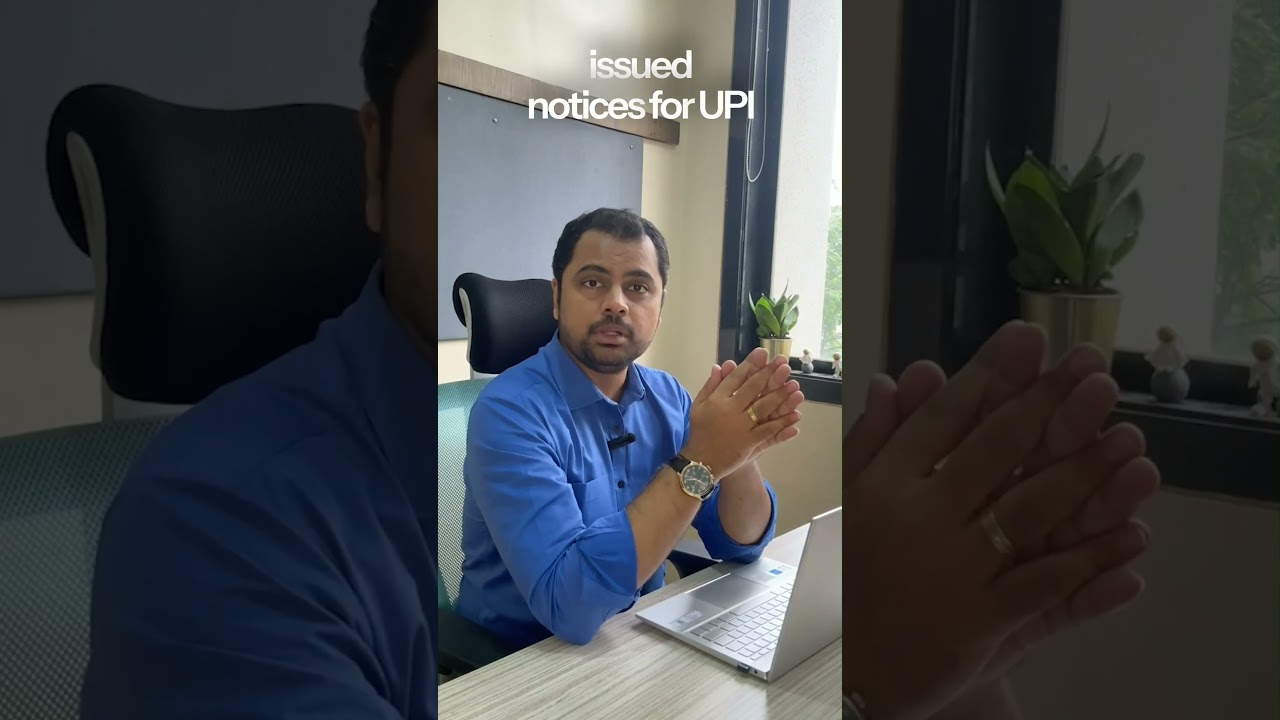 GST NOTICE ON UPI TRANSACTIONS?!