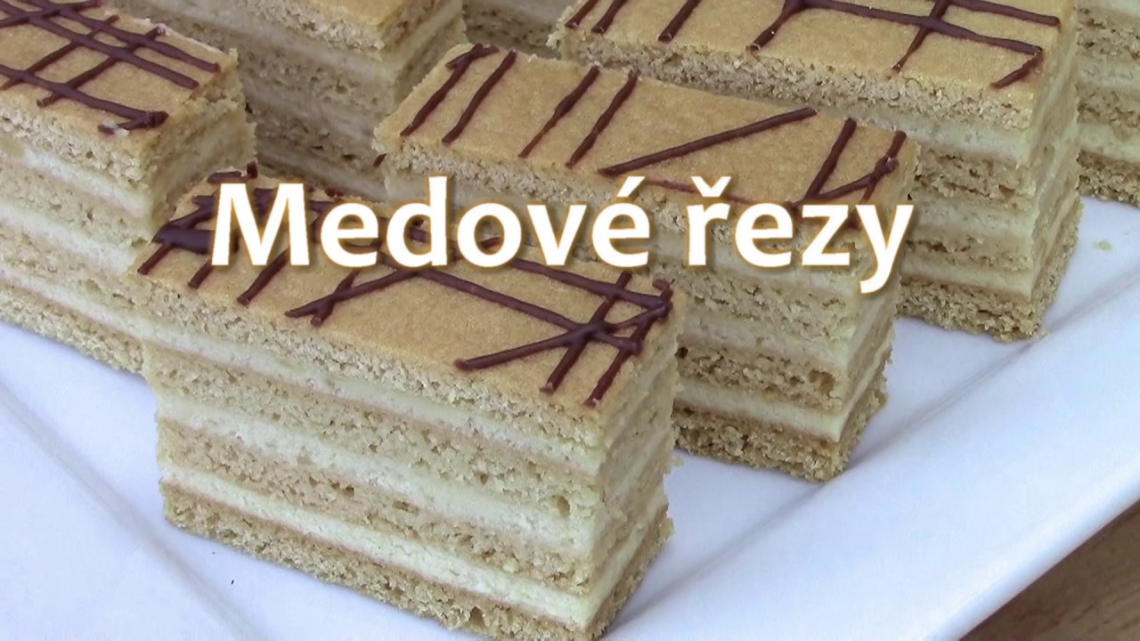Medové řezy / Helenčino pečení