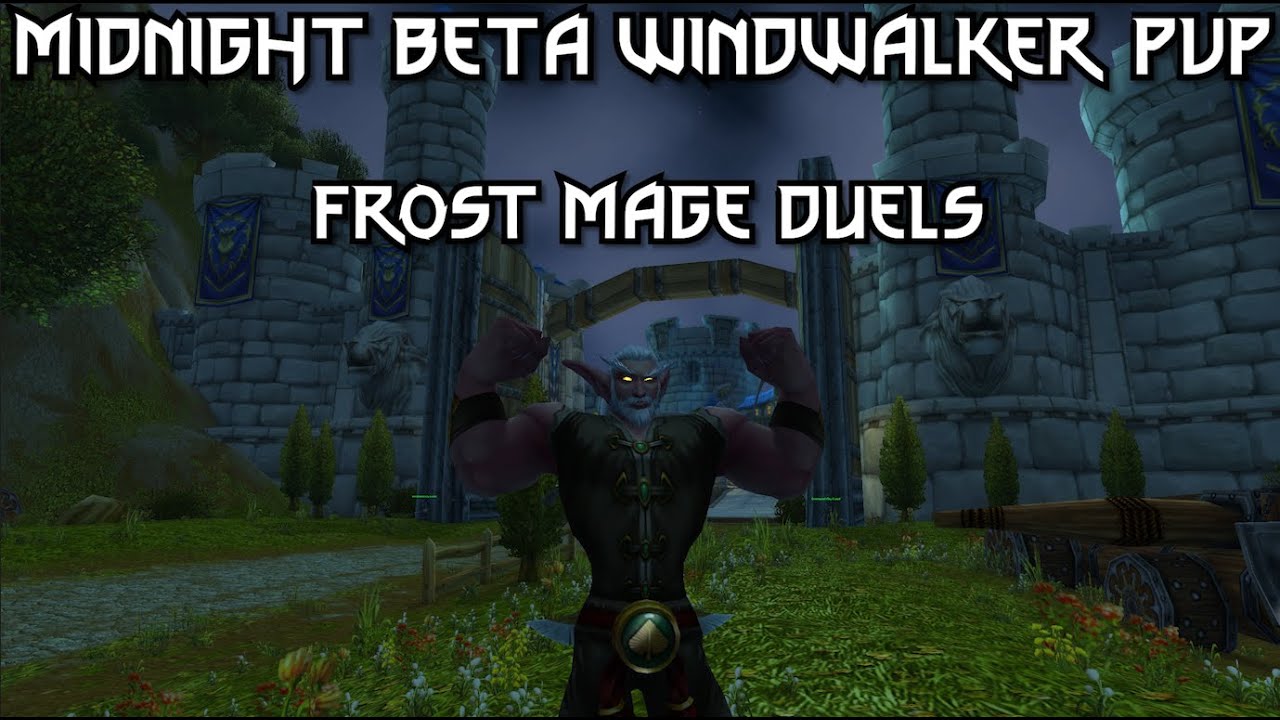 Midnight Beta Windwalker PvP || Windwalker Monk vs Frost Mage Duels