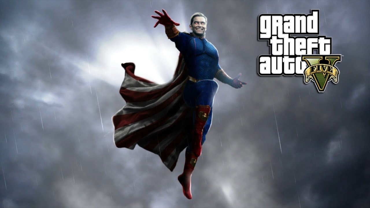 HOMELANDER GOES ON A RAMPAGE AFTER HIS SON IS REPORTED MISSING!! (GTA 5 PC MODS)