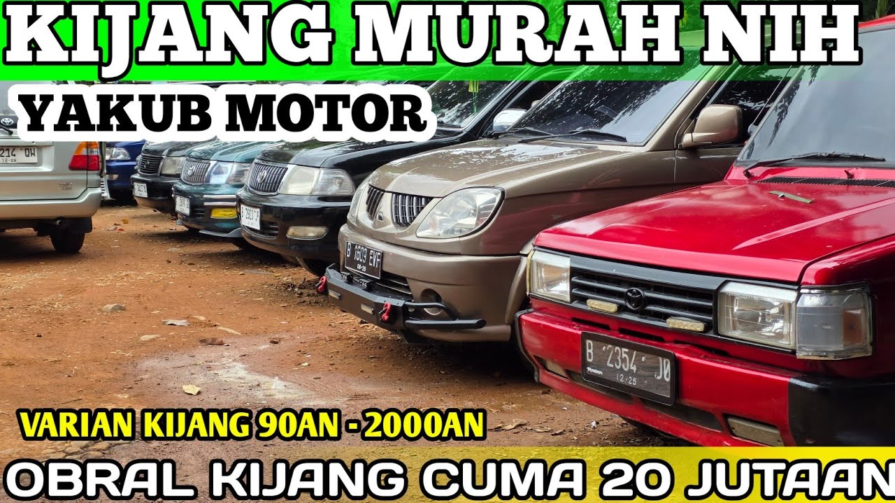 Yakub Motor Obral Lapak Mobil Bekas 30 Jutaan Kandang Kijang Murah