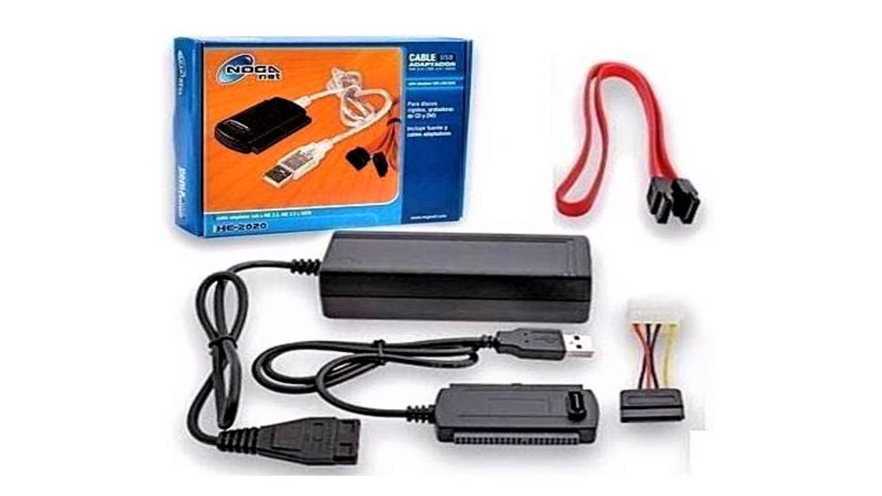 Como conectar discos duros ide o sata por un puerto USB de la computadora