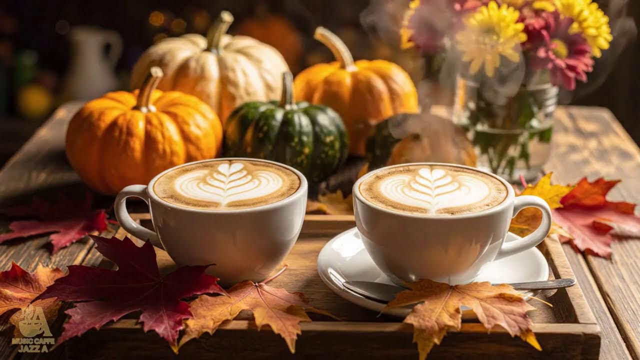 #2 Relaxing Jazz Cafe Ambience for Stress Relief | Gentle Jazz Piano with Nature Sounds for Work ☕☕☕
