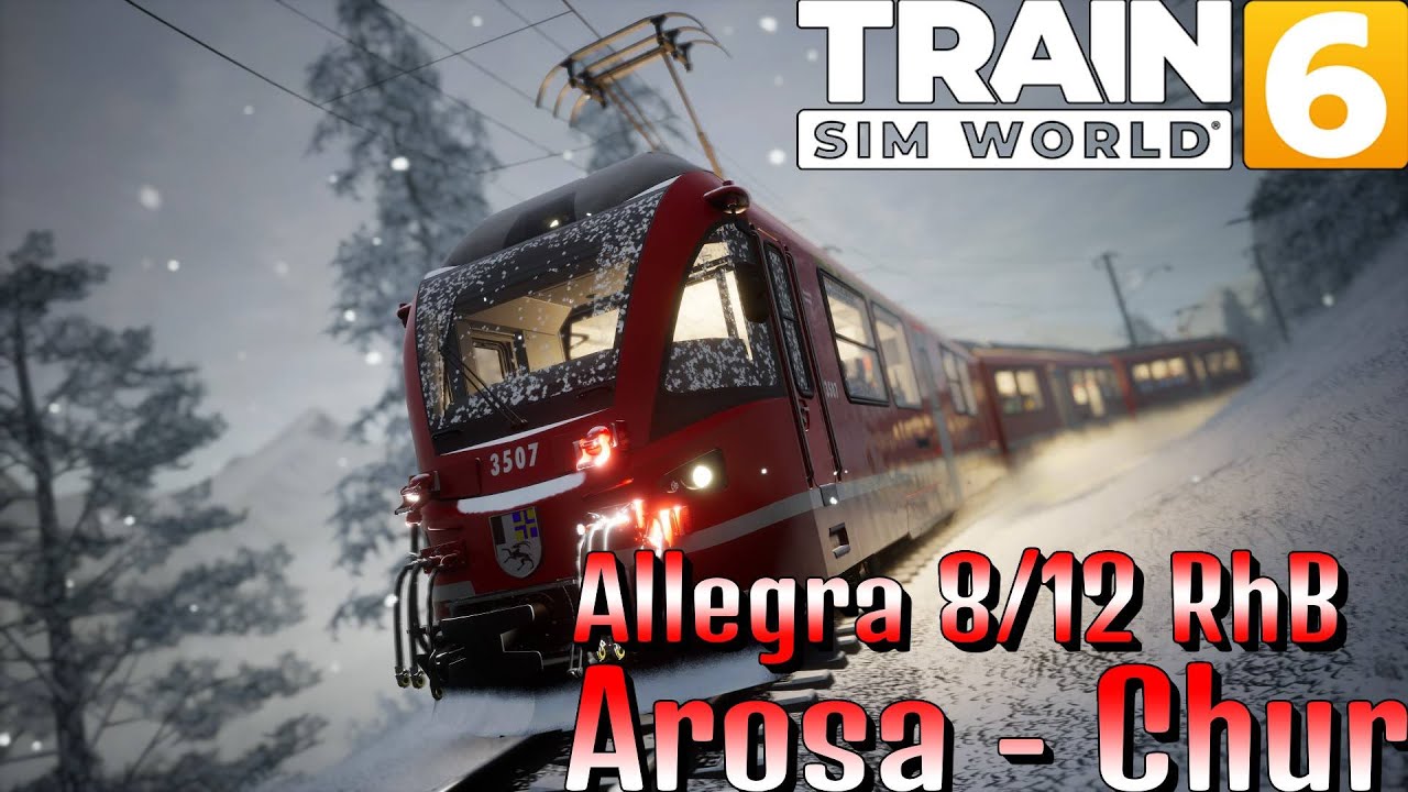 Big Delay Because of Oncoming Train - Arosalinie - Train Sim World® 6