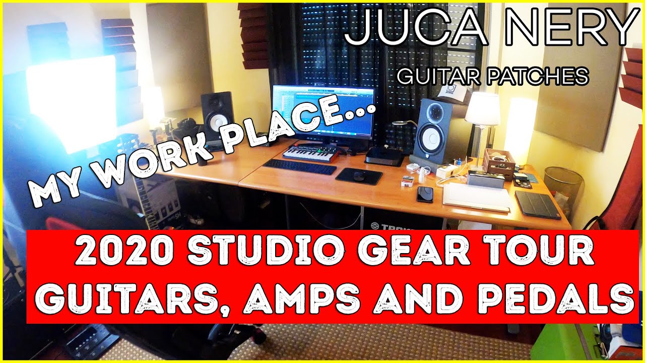 2020 STUDIO TOUR | GEAR | GUITARS | AMPS | PEDALS | MY WORKPLACE