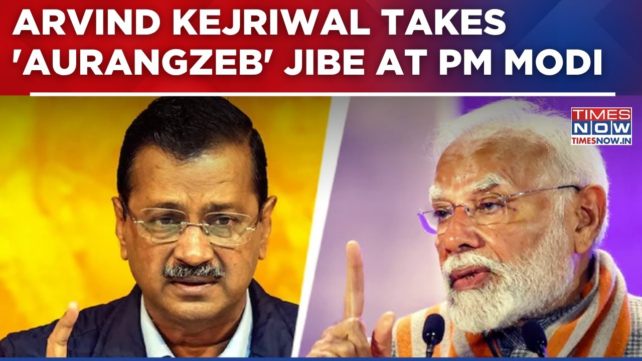 AAP Minister, Arvind Kejriwal Takes 'Aurangzeb' Jibe At PM Modi After ED Raids; BJP Hits Back