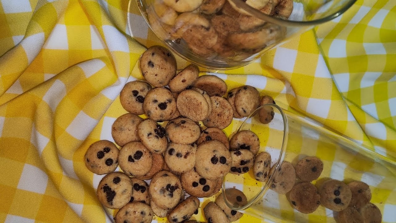 ميني كوكيز 🍪 سهلين مقرمشين مغاديش تستغناو عليهم
