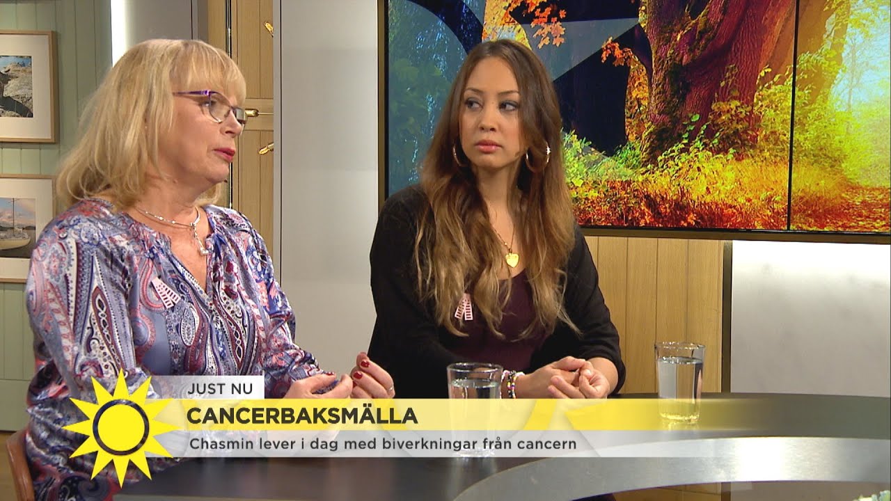 Chasmin drabbades av hjärntumär när hon var 17 år – lever med biverkningar från - Nyhetsmorgon (TV4)