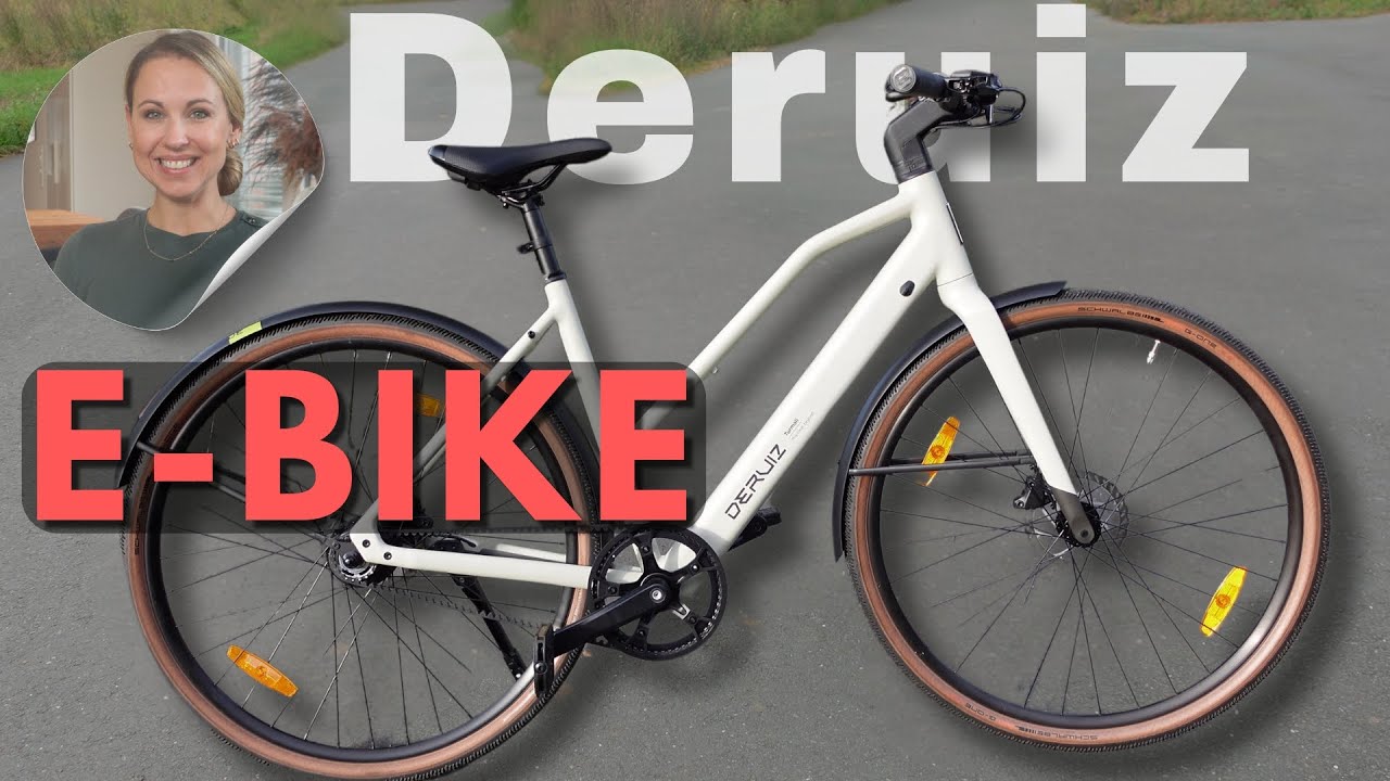 Turmali City E-Bike von Deruiz 🔥 Schöner, Schneller, Schlanker