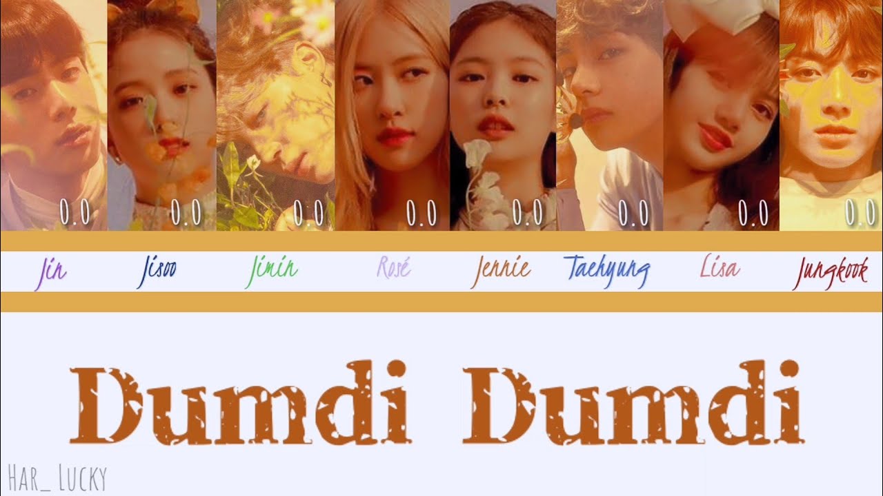 How Would BTS (vocal line) & BLACKPINK sing 'DUMDI DUMDI' (G)I-DLE (color coded lyrics)