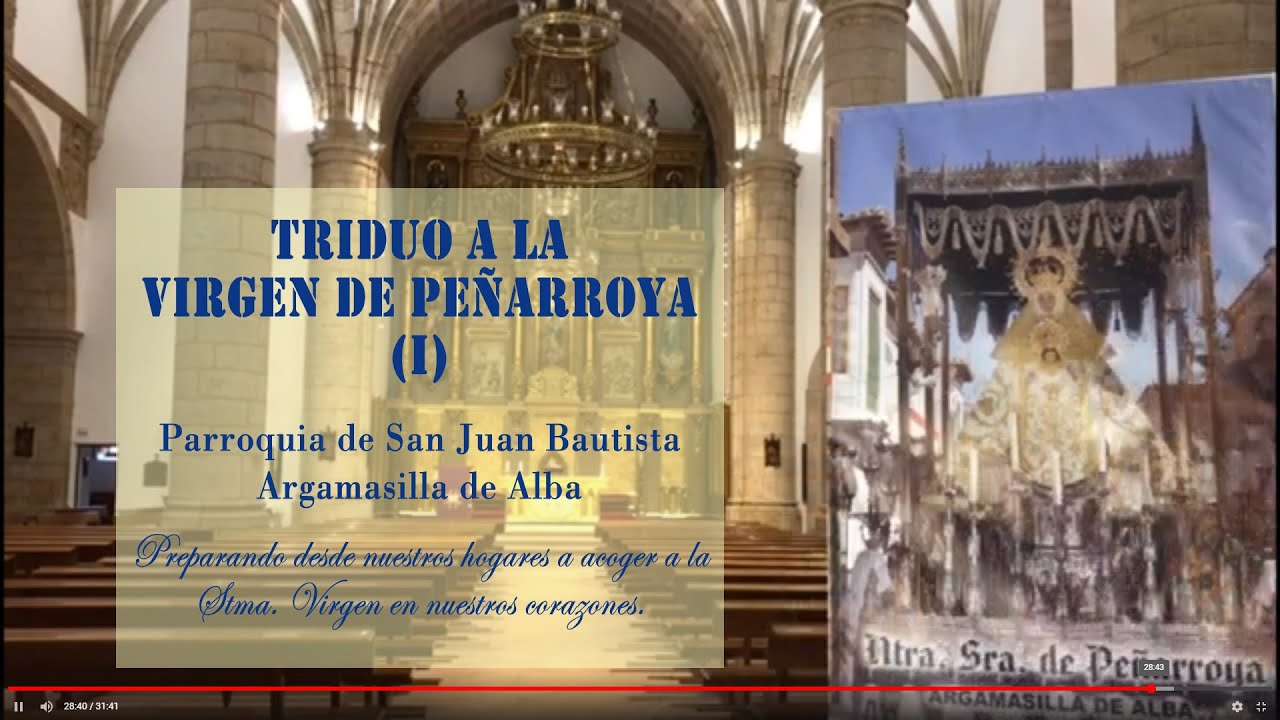 Triduo a Ntra Sra de Peñarroya 01