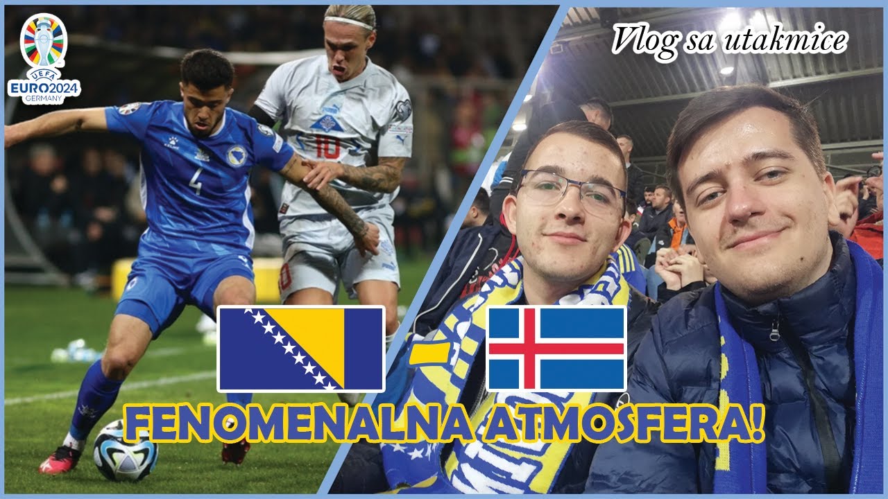 BILI SMO U ZENICI NA UTAKMICI REPREZENTACIJE! - Bosna i Hercegovina - Island Vlog 🇧🇦 🇮🇸