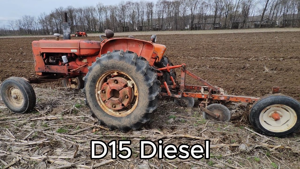 Снегоуборочная техника Allis Chalmers D15 Series 2 с дизельным двигателем и объяснение принципа р...