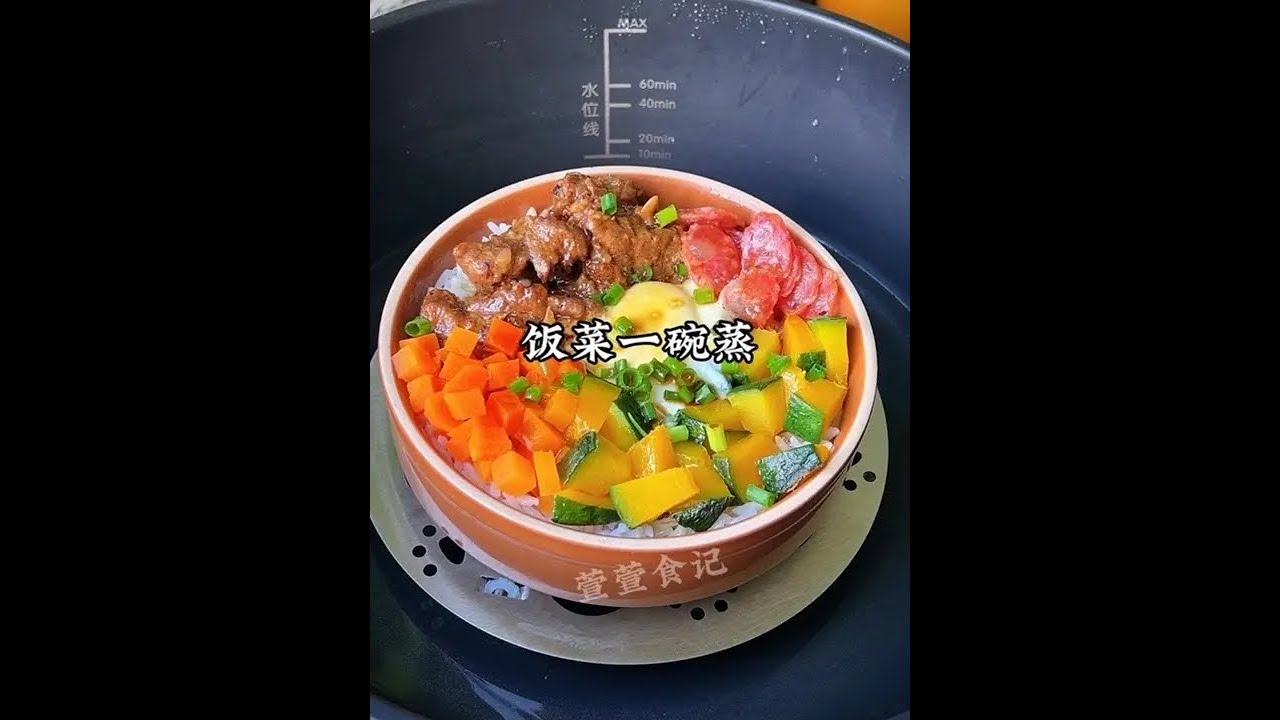 Steamed food: nutritious, delicious, healthy. Easy one-pot meal for lazy people
