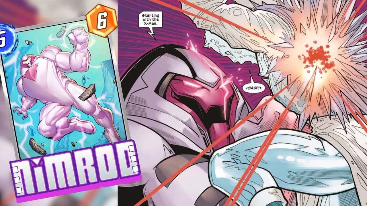 Marvel Snap: Nimrod deck with Peni parker