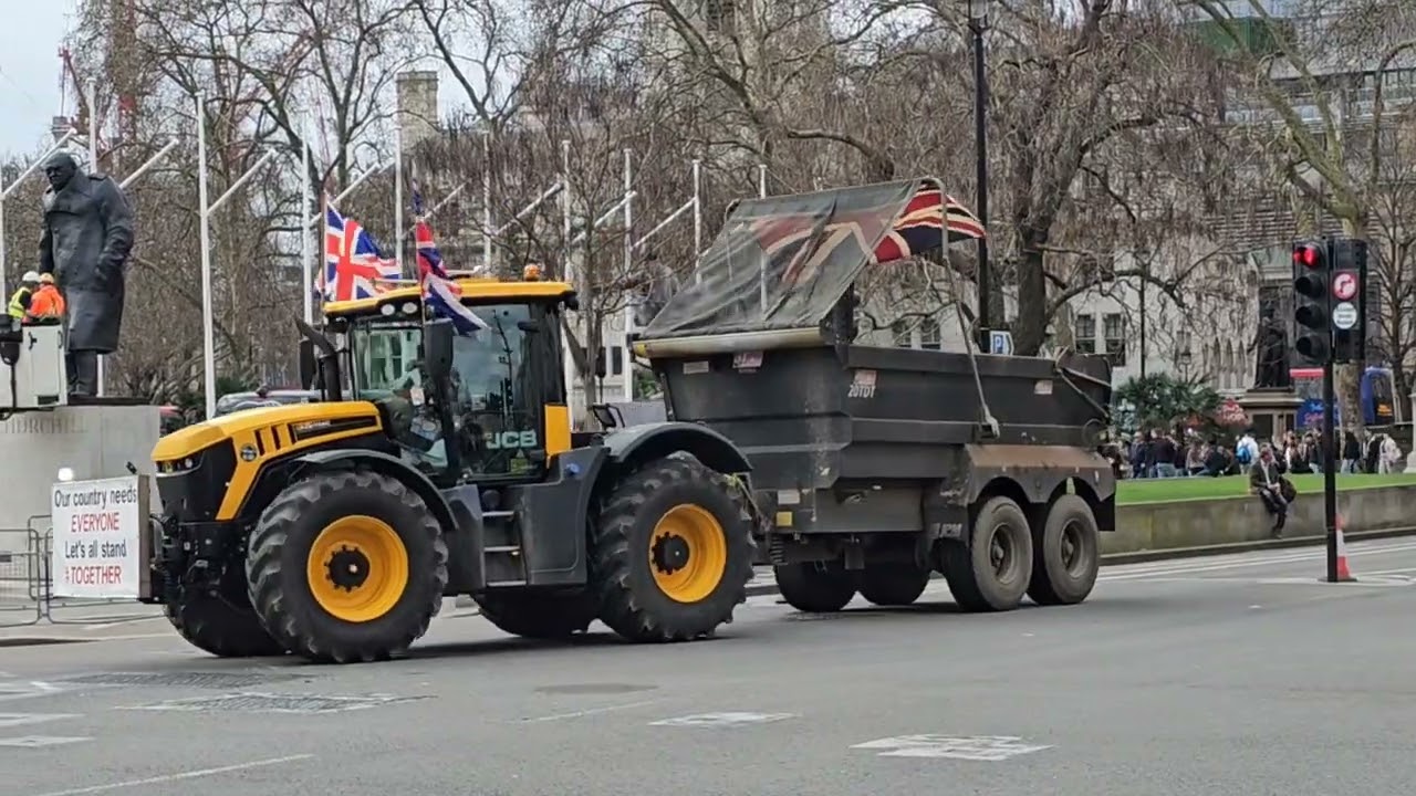 British Farmers Protest - March 3rd 2026 - Westminster - London UK