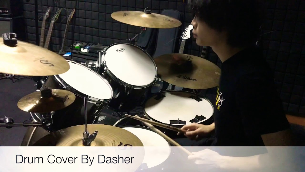 FairyTail - Main Theme(Drum Cover By Dasher)