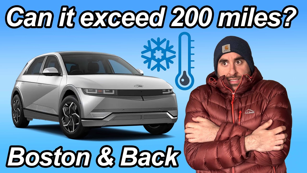 Hyundai Ioniq 5 Cold Weather Range Test | Will it break 200 miles?