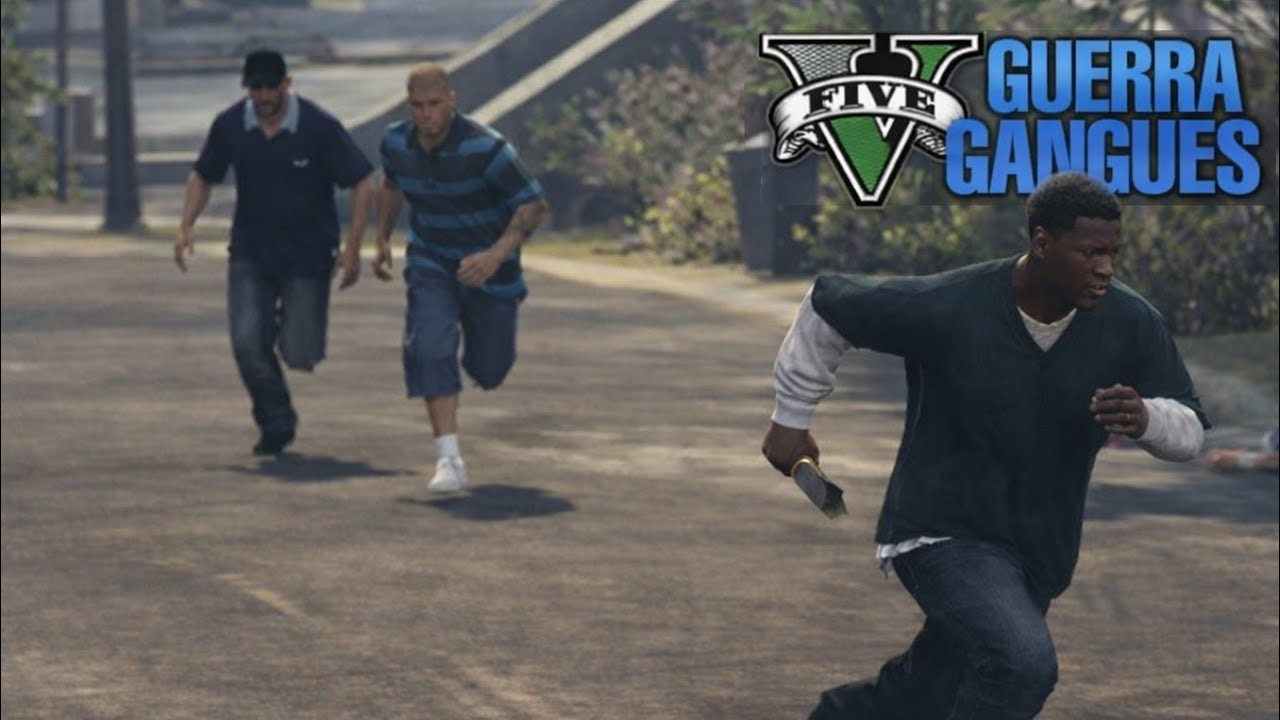 GTA V : GUERRA DE GANGUES - QUANDO NÃO HÁ OPORTUNIDADE , O CRIME ABRAÇA ! EP.02