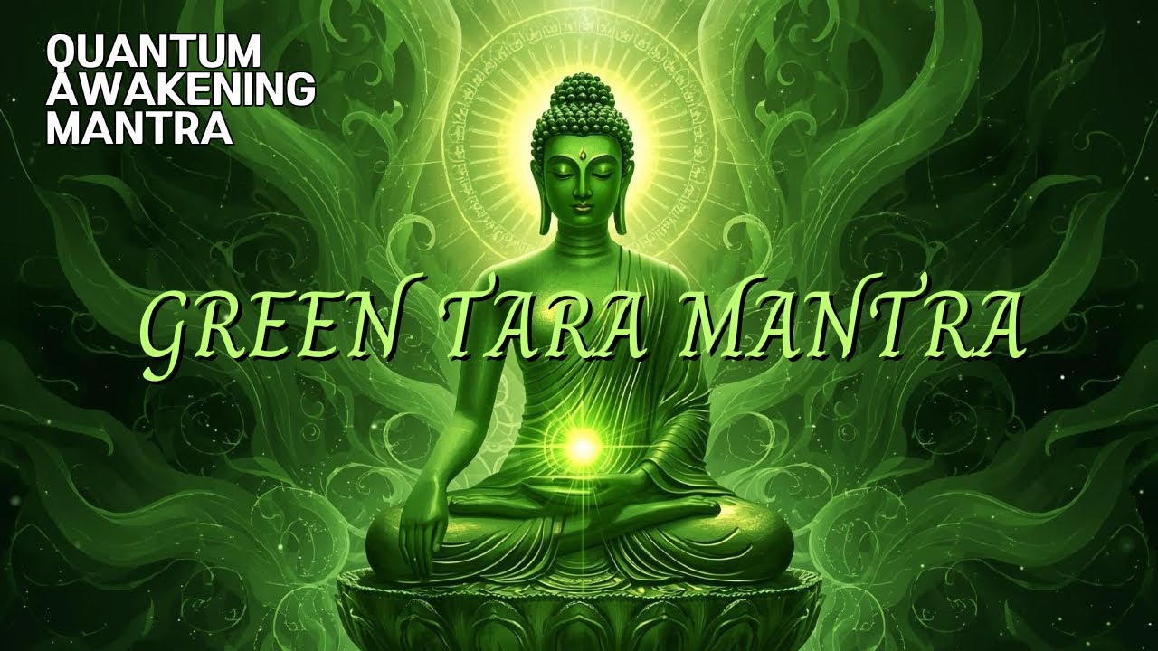 💚 Green Tara Bodhisattva Mantra | Compassion, Protection & Fear Release Meditation