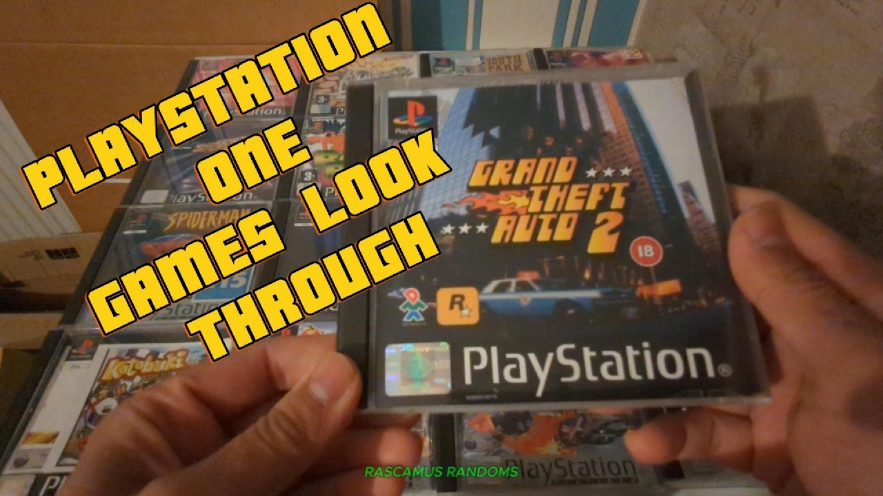 Some More PLAYSTATION 1 Games Collection Look Through PS1 Games Gta 2 & More Retro Stuff
