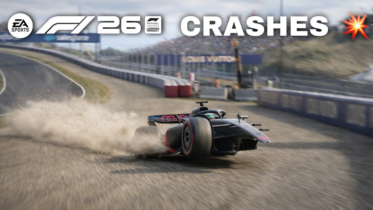 F1 2026 ULTRA REALISTIC CRASH COMPILATION (2026 SEASON MOD) 💥#33