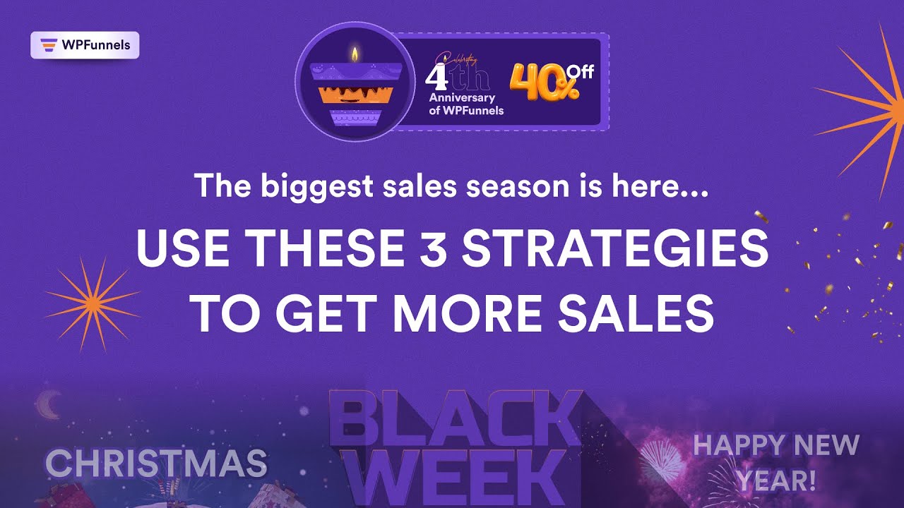 3 Strategies To Get More Sales During Black Friday, Christmas and New Years