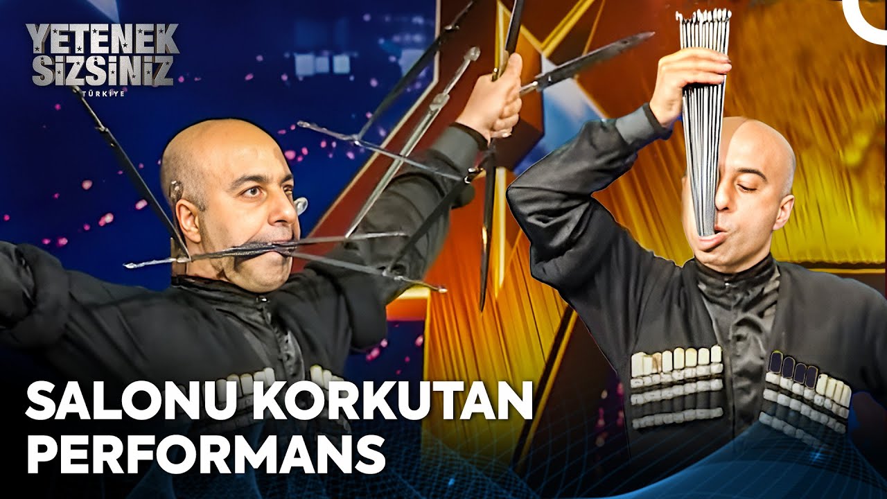 Kafkas Kartallarının Nefes Kesen Bıçak Şovu | Yetenek Sizsiniz Türkiye