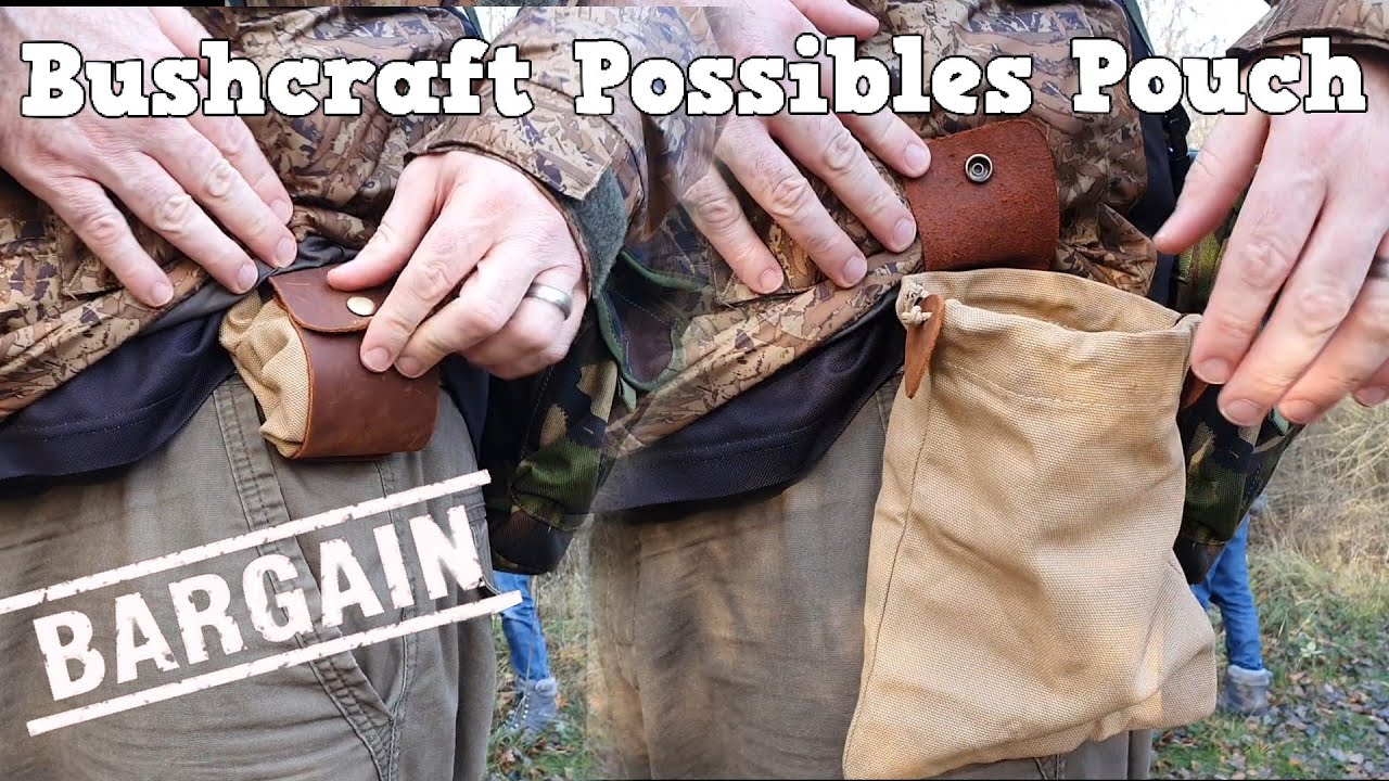 Bargain bushcraft possibles foraging pouch