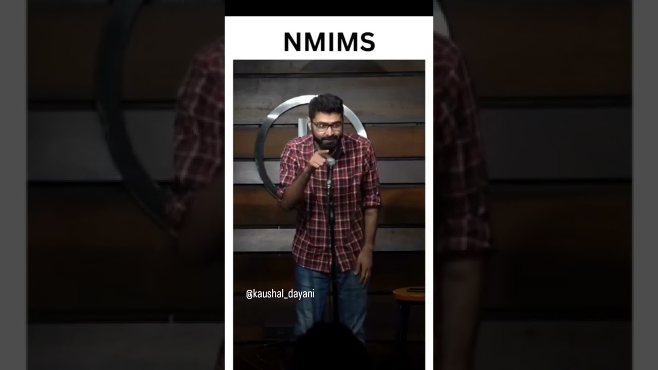 NMIMS can take a joke! #nmims #mbalife #comedyshorts #jokesvideoshort #standupcomedy #englishcomedy