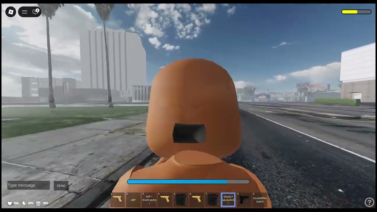 I Played a random shooting game and caught so many hats!