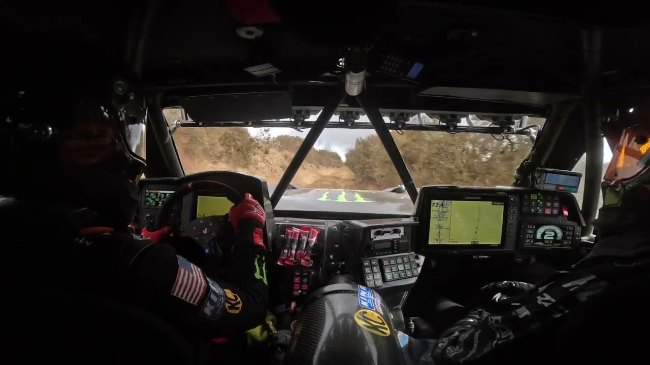 Baja 1000 onboard Terrible Herbst Spec Trophy Truck